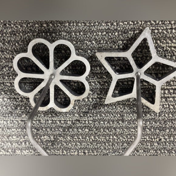 Vintage Nordic Ware Timbale Iron( Patty Shell) and Rosette Iron mold 1960’s - Picture 6 of 11